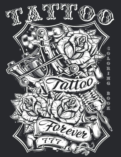 Tattoo Coloring Book