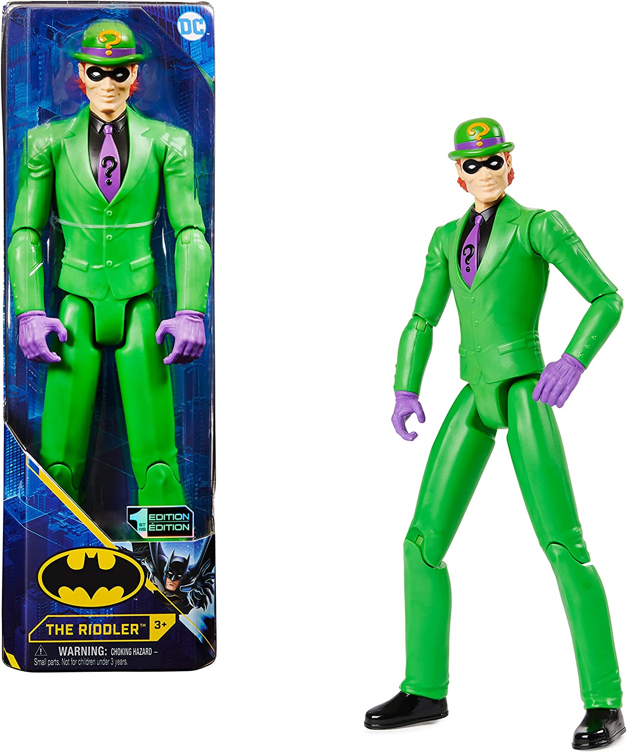 Batman The Riddler 12-Inch Action Figure Collectible