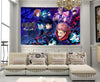 Jujutsu Kaisen Anime Tapestry Wall Hanging 50"x60"