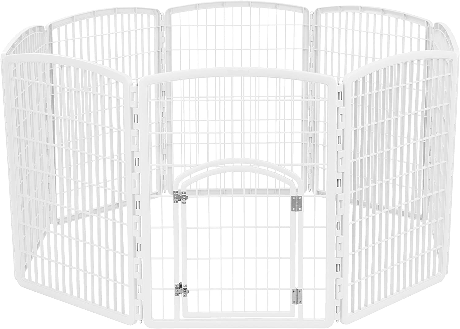 Dog Pen,62.99 x 62.99 x 34.25 inches white color