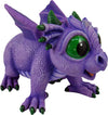 Collectible Dragon Figurine with Birth Certificate,Amethyst style