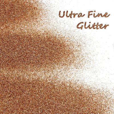 Metallic Glitter Powder, for Arts and Crafts, 150g (Light Gold)