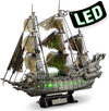 Puzzle 3d model pirate ship, 360 pieces