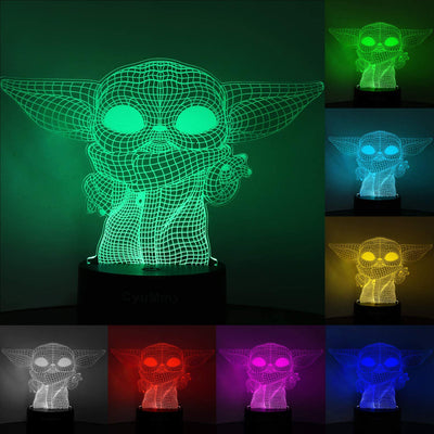 3D Illusion Star Wars Night Light