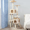 pet huts and hanging toys (Beige)