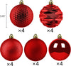 Christmas Ball Ornaments 3.15" Shatterproof