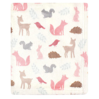 2 Pack Deluxe Throw, Woodland Silhouette, One Size