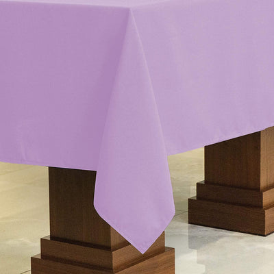 Rectangular Tablecloth, 60" x 84" (Color: Lavender)