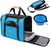 Pet Travel Carrier Bag,17.3*12.2*13.4inch, 15lbs, blue color