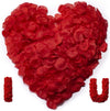 1200 pieces of artificial petals, valentine decorations (red)