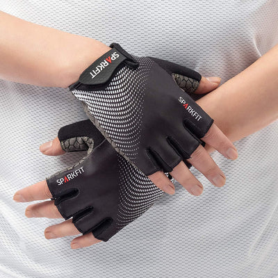 Cycling gloves, Non-slip (Color Black)