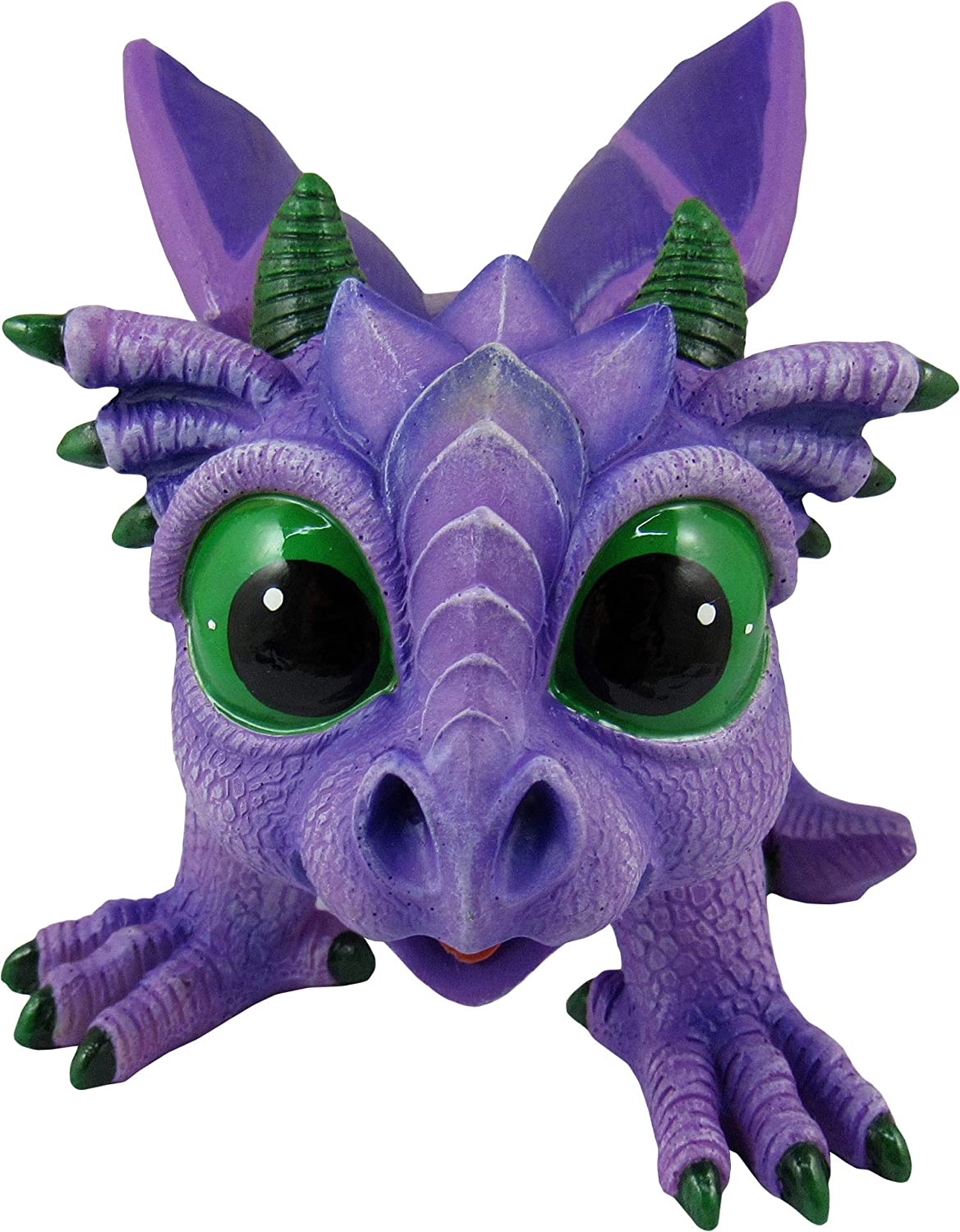 Collectible Dragon Figurine with Birth Certificate,Amethyst style