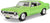 Die-cast metal vehicle, green