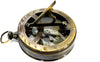 Nautical Antique Style Pocket Sundial Compass, 5 x 4.5 x 2.2