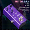 Electric guitar effect pedals (purple)