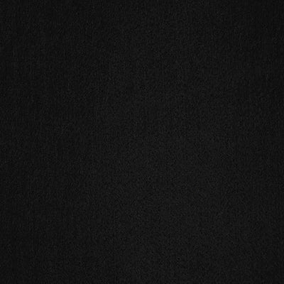 Acrylic felt fabric, 1.6mm thick by 72 inches wide, black