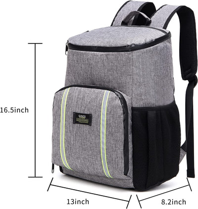 Leak-proof thermal backpack, Green