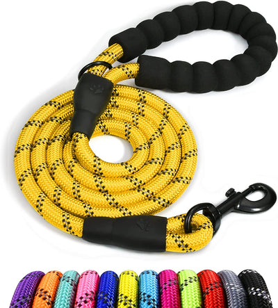 Comfortable Padded Handle, Highly Reflective Pet Yarns, Yellow