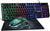 LED Wired Gaming Keyboard and Mouse Combo. Black