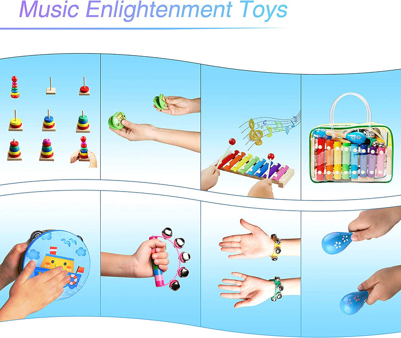 Musical Instruments, 9.65 x 7.09 x 2.76 inches, Multicolor