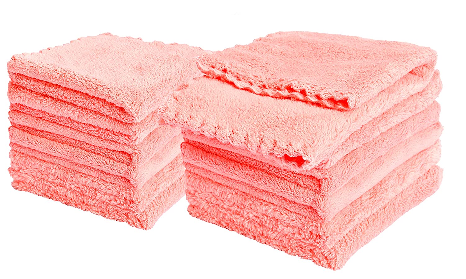 Baby towels, 12-Pack, pink