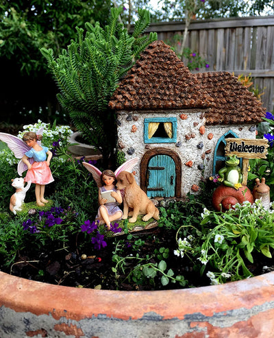 Fairy Garden House Kit with Accessories