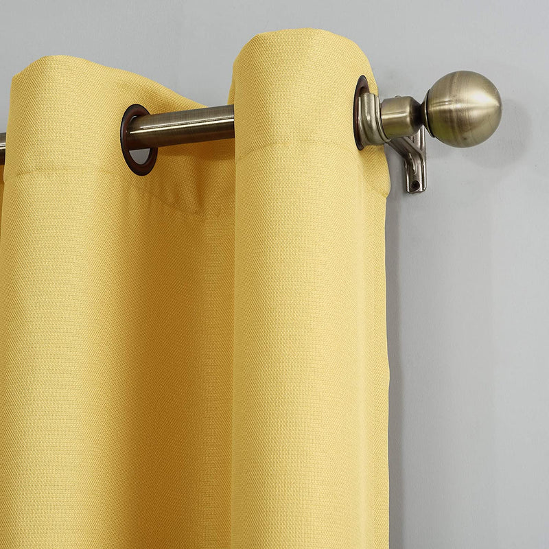 Beautiful 48 x 48 yellow curtain to decorate the home