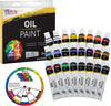 professional 24 Color Set of Art Oil Paint in 12ml Tubes