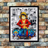 One Piece Anime Poster, Set of 6 (8 x 10 Inches)