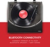 Bluetooth Turntable/Vinyl Record Player with Speakers, Black