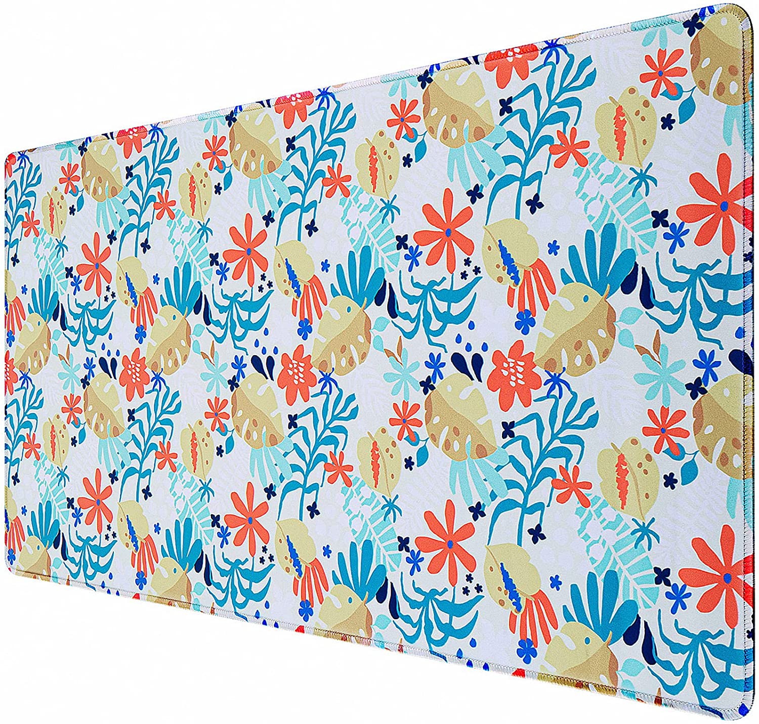 Extended mouse pad 31.5 x 15.7 Inches (Floral Pattern)