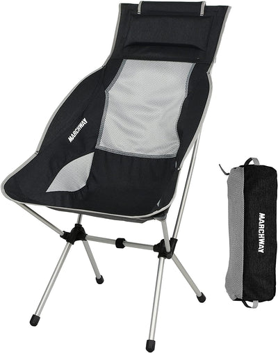 Camping Chair with Headrest