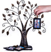 Family Tree Photo Frame Holder with 6 Hanging Picture Frames, 13"