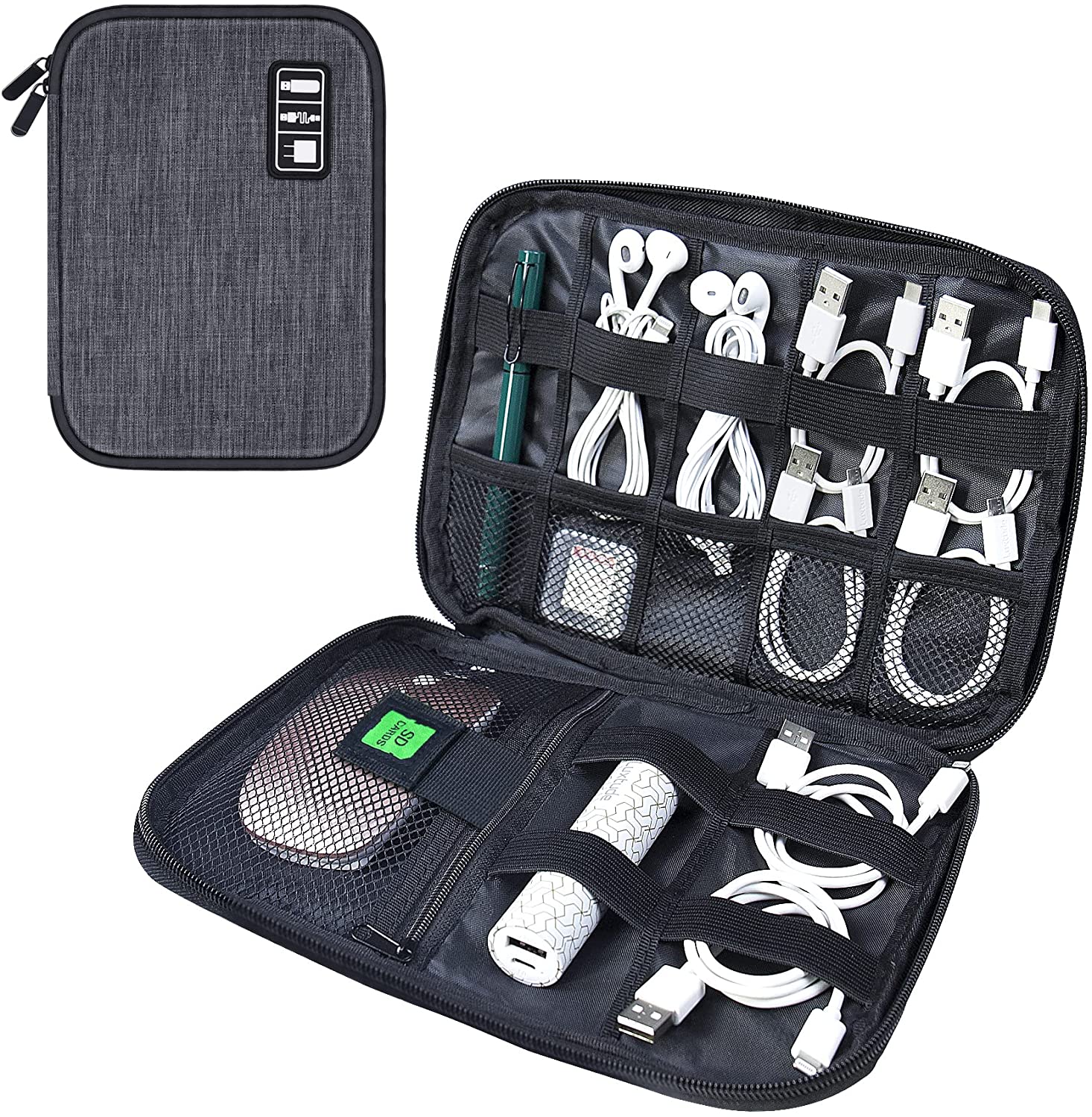 Electronics Organizer (Gray)