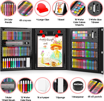 238 Pack Art Sets Deluxe Art Supplies Coloring