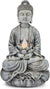 Buddha outdoor decoration, with light