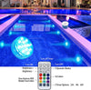 2 Packs Submersible LED Pool Light 16 Colors with RF Remote