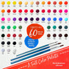 Pack of 60 12ml Art Paints for Canvas