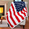 Patriotic US Flag Blanket