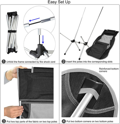 Camping Chair with Headrest