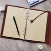 Vintage Retro Blank Pages Refillable Leather Journal