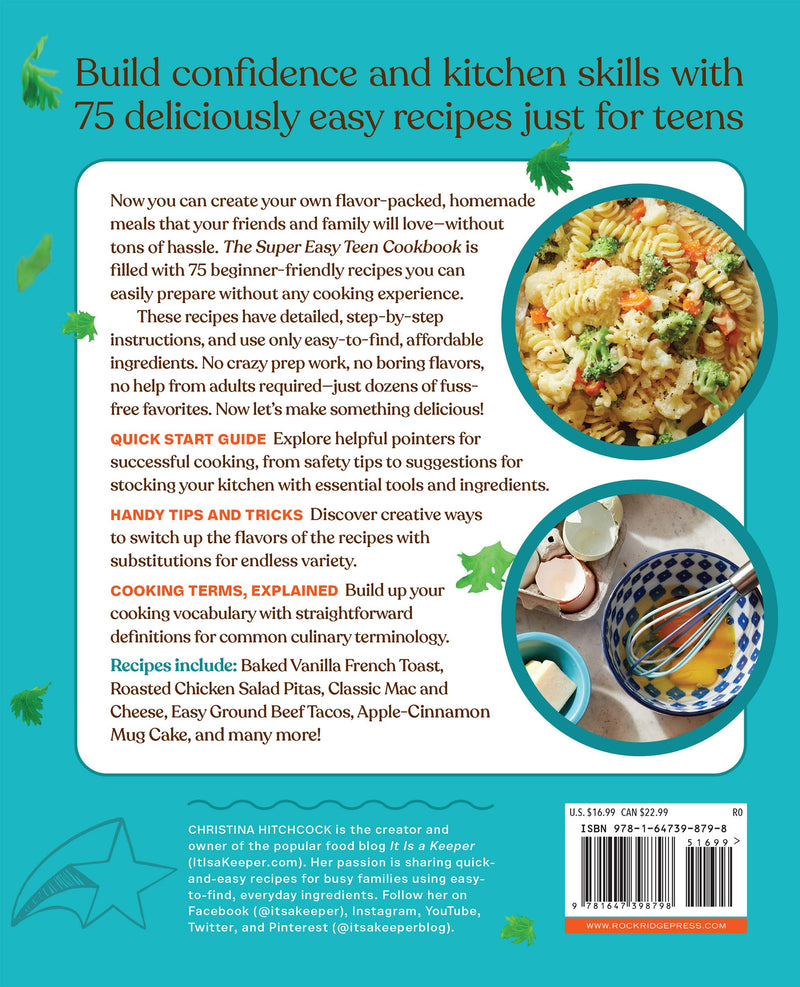 The Super Easy Teen Cookbook, (Paperback)