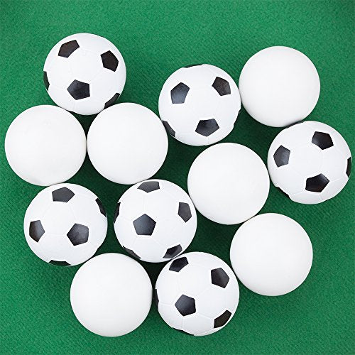 Pack of 12 Foosball Tables with Smooth Grip and Speed