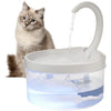 67oz Automatic Pet Water Fountain with Filters and LED Light