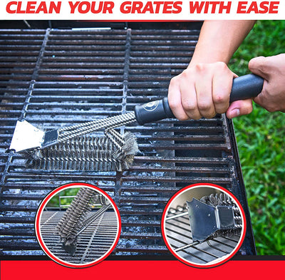 Grill brush and scraper, best BBQ cleaner