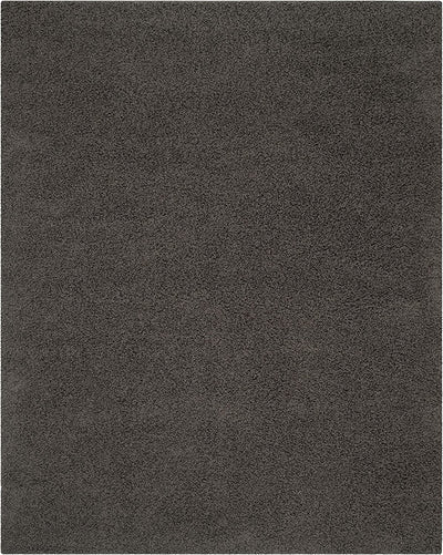 Plush Area Rug for Living Room 1.5" Thick, 10' x 14', Dark Grey