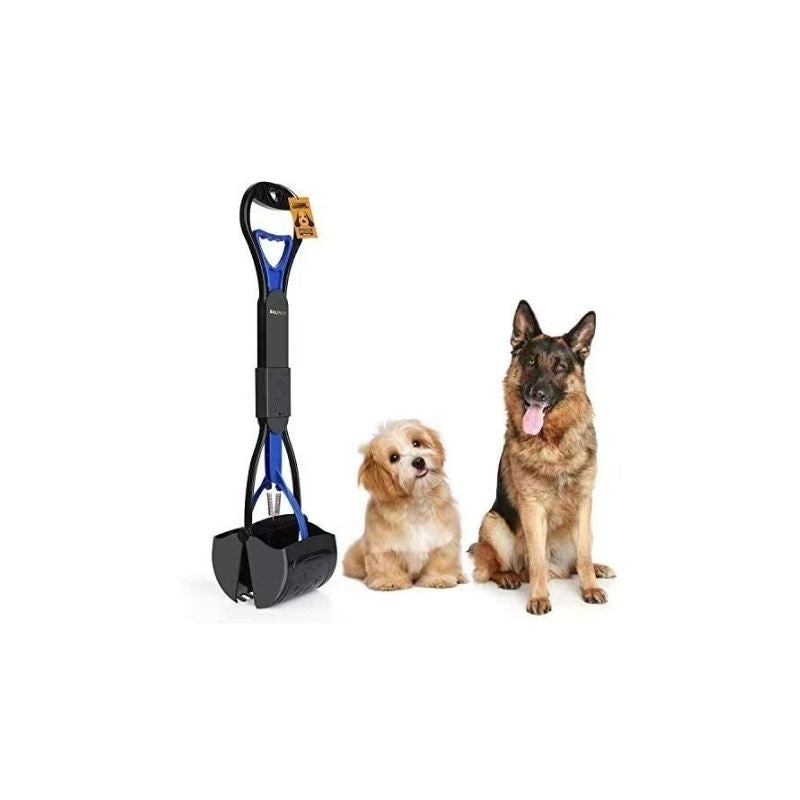 Pet Waste Rake, Long Handle with Strong and Durable Spring