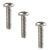 10-32 Machine Screws Flat Head, Color: Silver