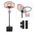 Portable Adjustable Basketball Hoop Backboard System