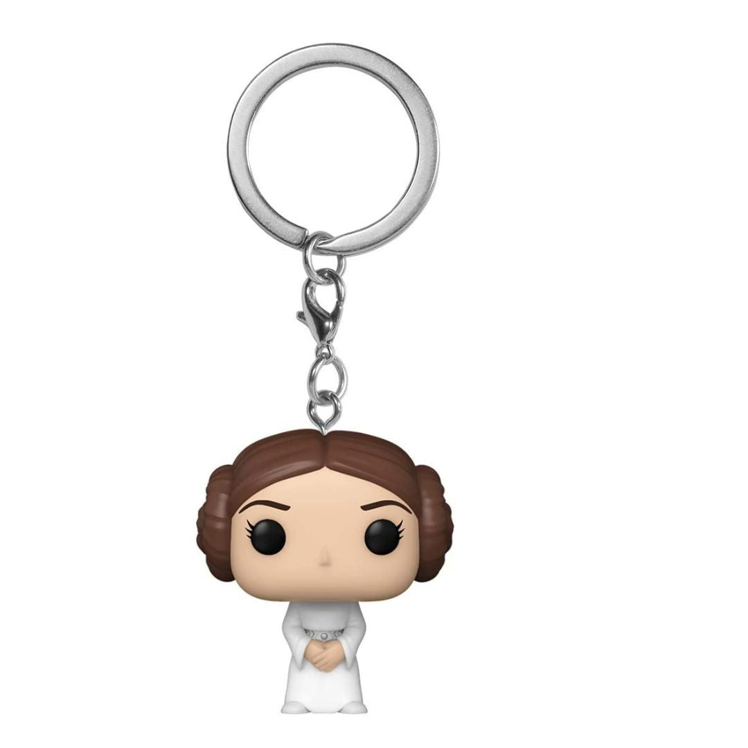 Keychain: Star - Princess Leia, Multicolour, Standard